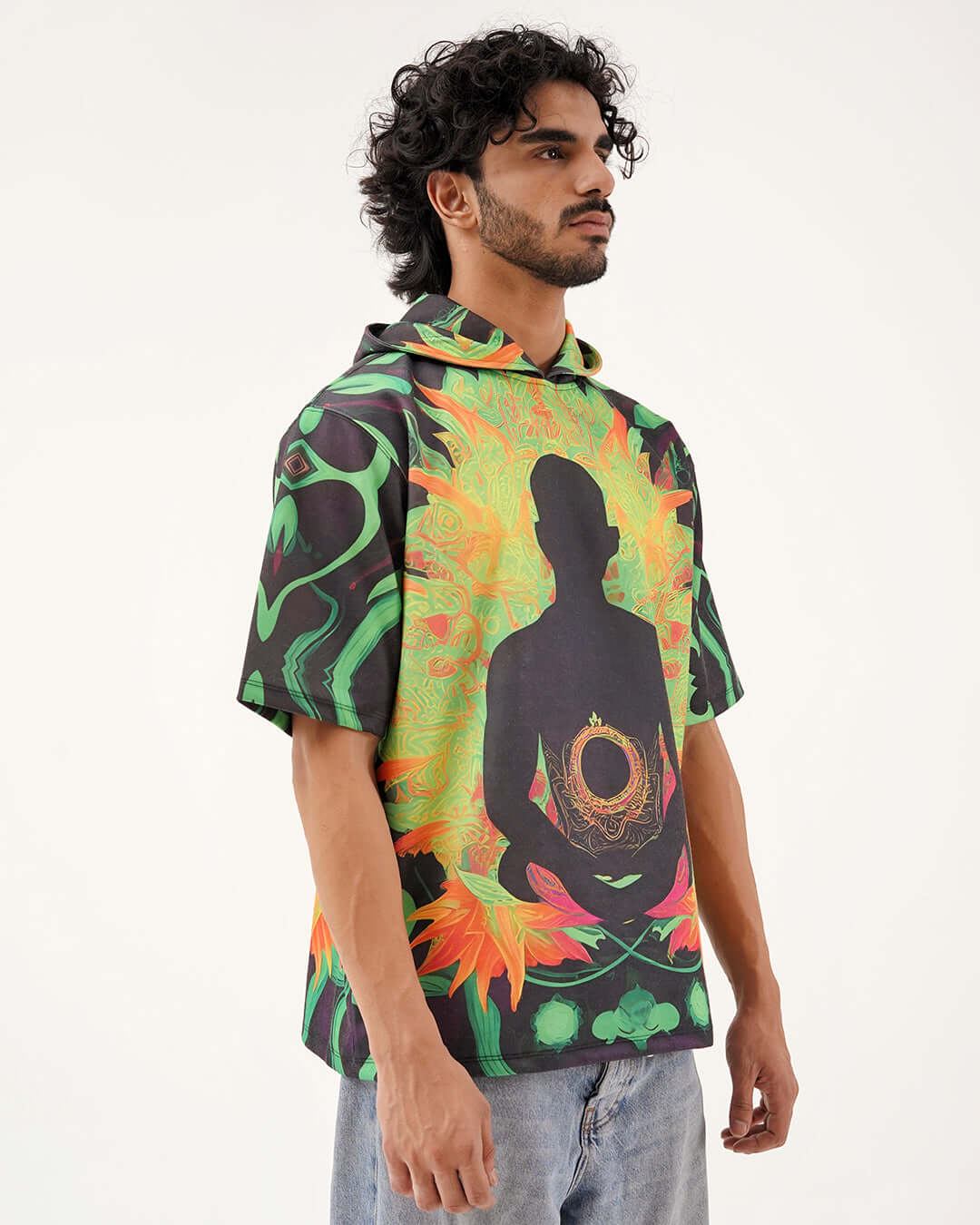 Meditate Mode: ON Oversized Hoodie