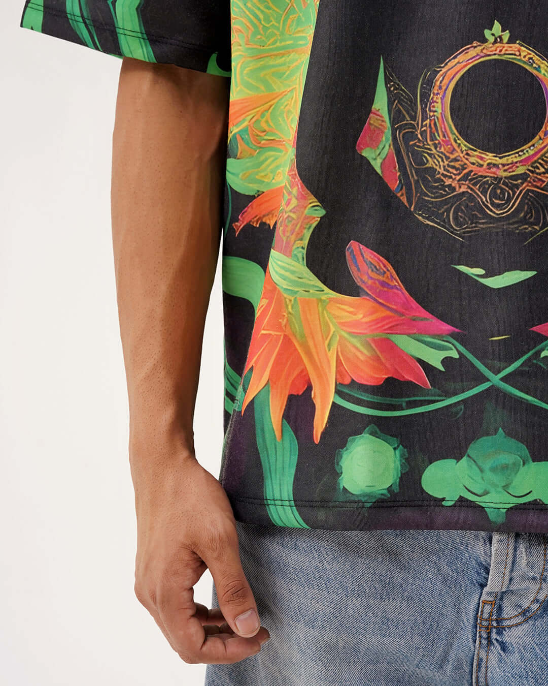 Meditate Mode: ON Oversized Hoodie