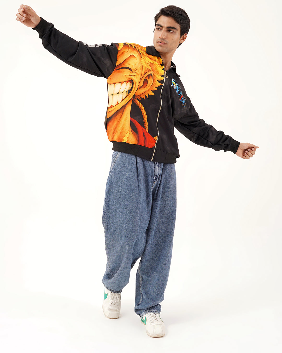 Pirate King Zip-Up Jacket – One Piece Anime