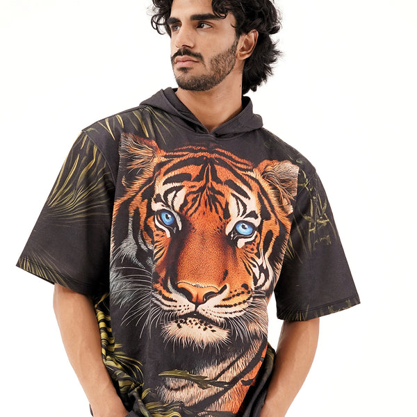 Jungle Eyes Oversized Hoodie