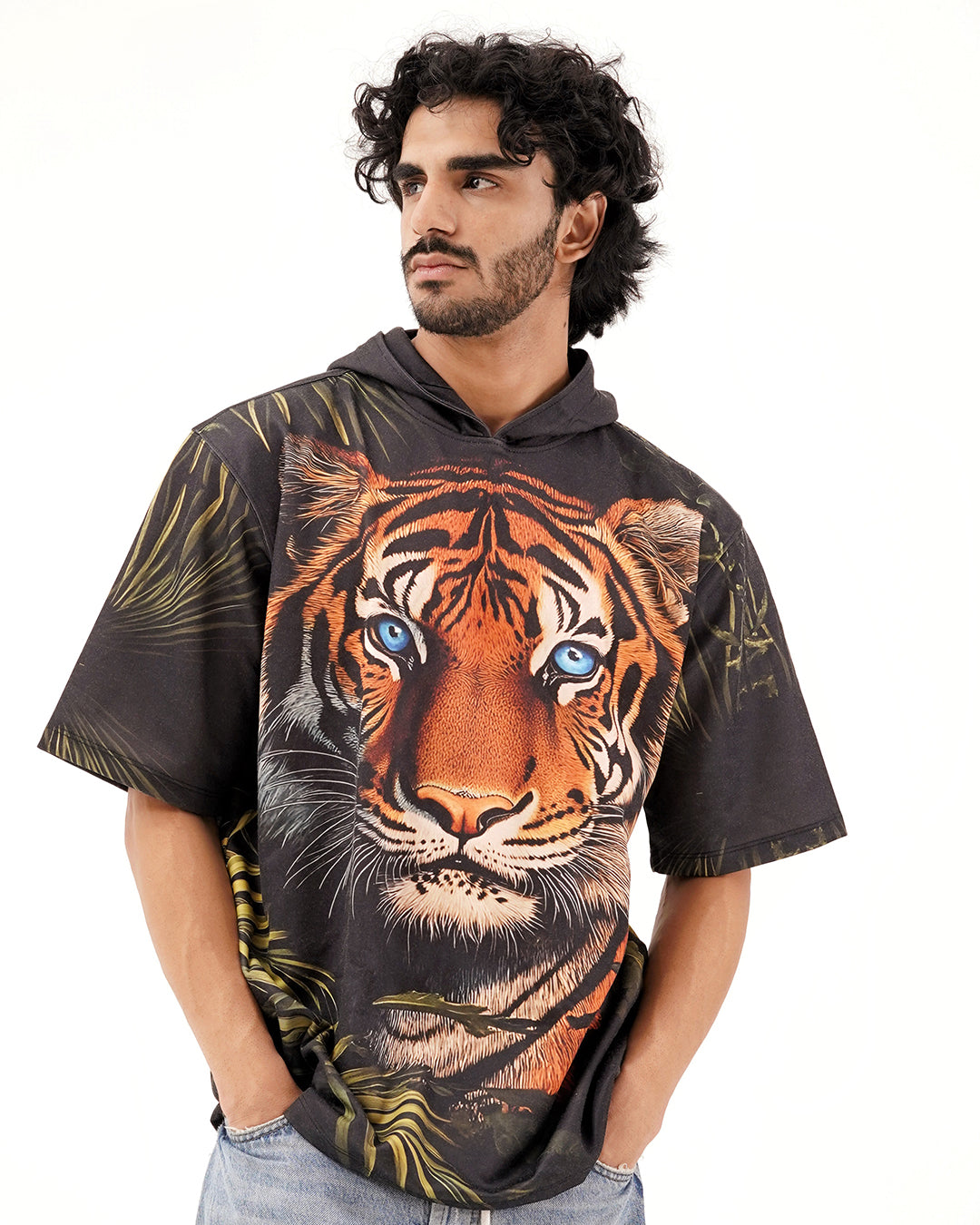 Jungle Eyes Oversized Hoodie