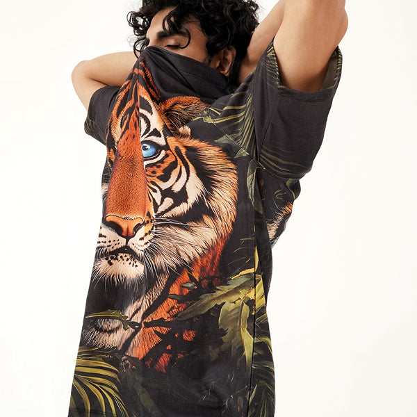 Jungle Eyes Oversized Hoodie