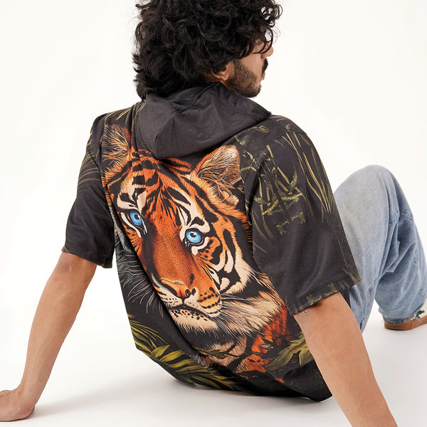 Jungle Eyes Oversized Hoodie
