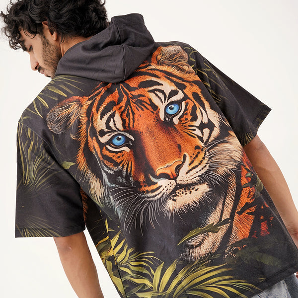 Jungle Eyes Oversized Hoodie