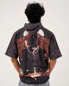 Shivaverse Oversized Hoodie for Spiritual and Bold Streetwear