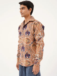 Elephant Memoir Shacket – Premium Jacquard Comfort