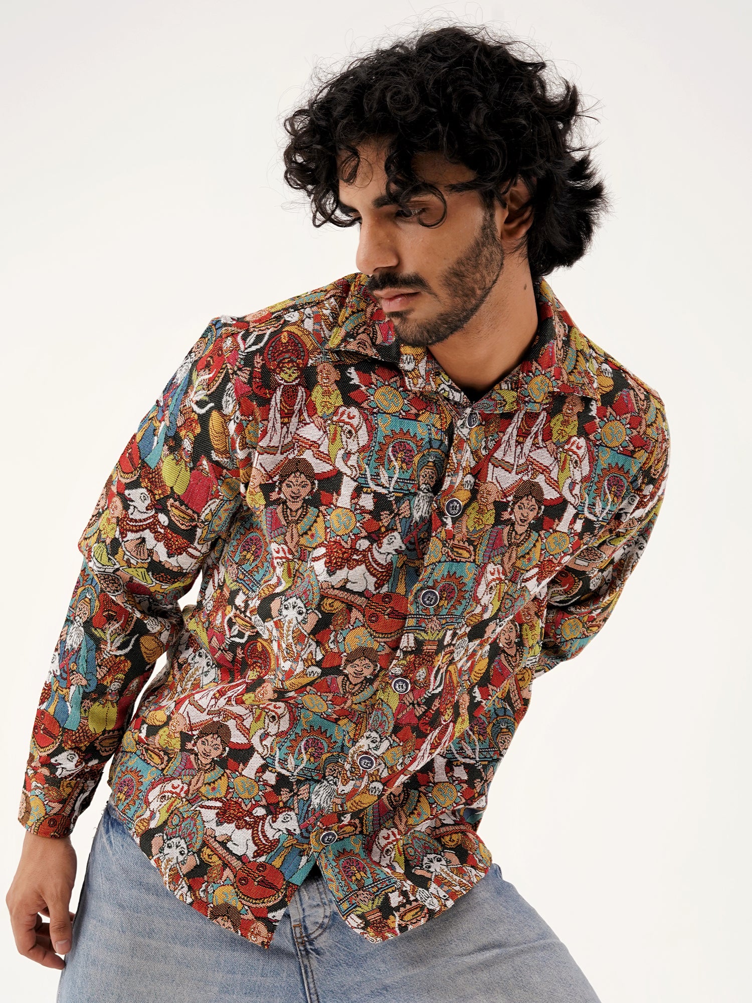 Cultural Canvas Shacket – A Smart Casual Layer