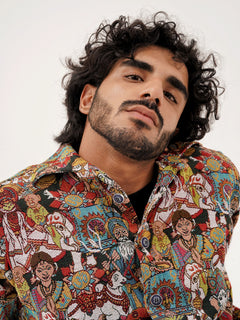 Cultural Canvas Shacket – A Smart Casual Layer
