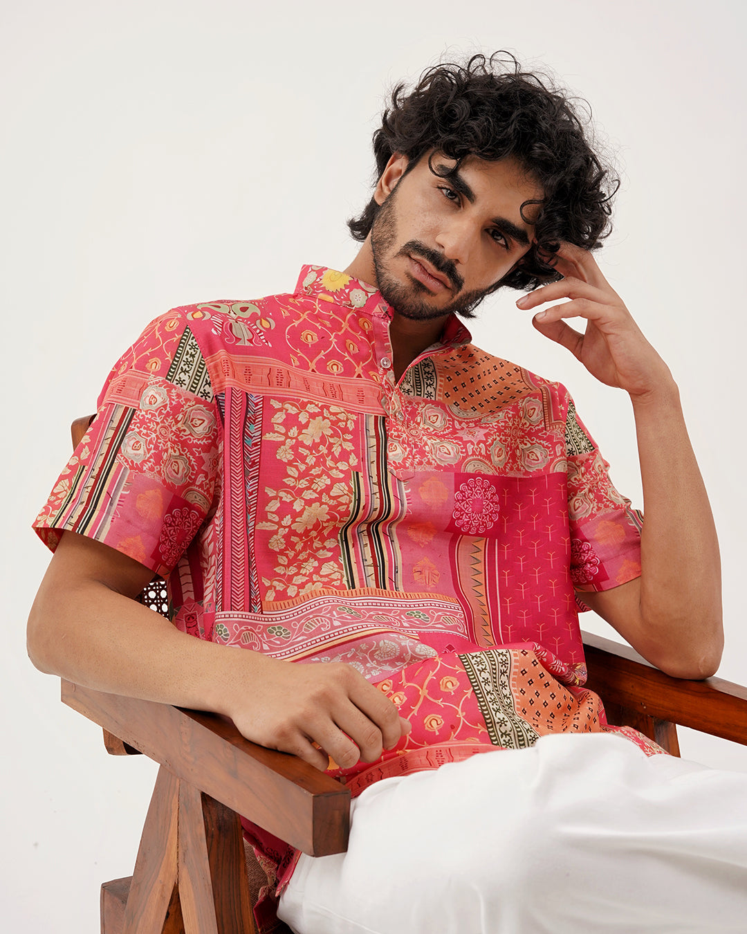 Festive Grace Short Kurta