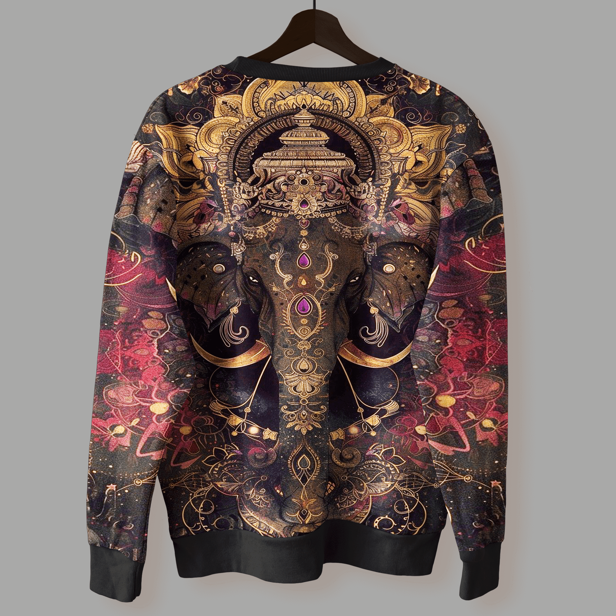 Divine Pachyderm Printed Sweatshirt