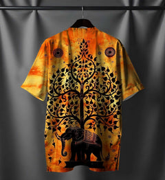 Elephant Roots Short Kurta