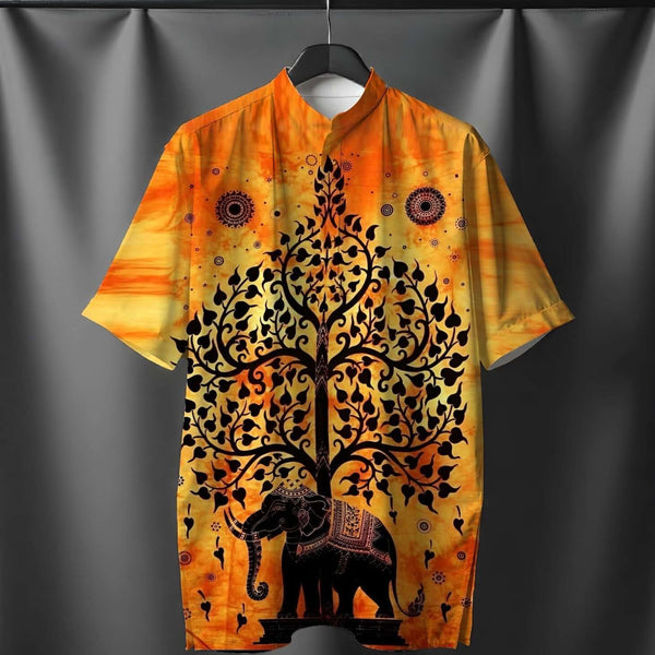 Elephant Roots Short Kurta