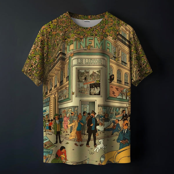 Hustle and Bustle Printed Tee
