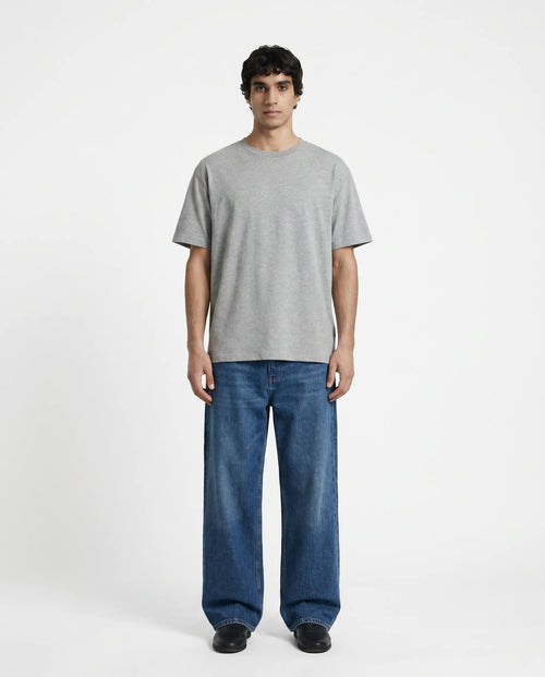 Premium Cotton Relaxed T-Shirt Grey