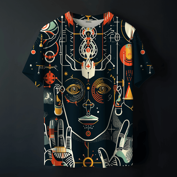 Futuristic Oracle Printed Tee