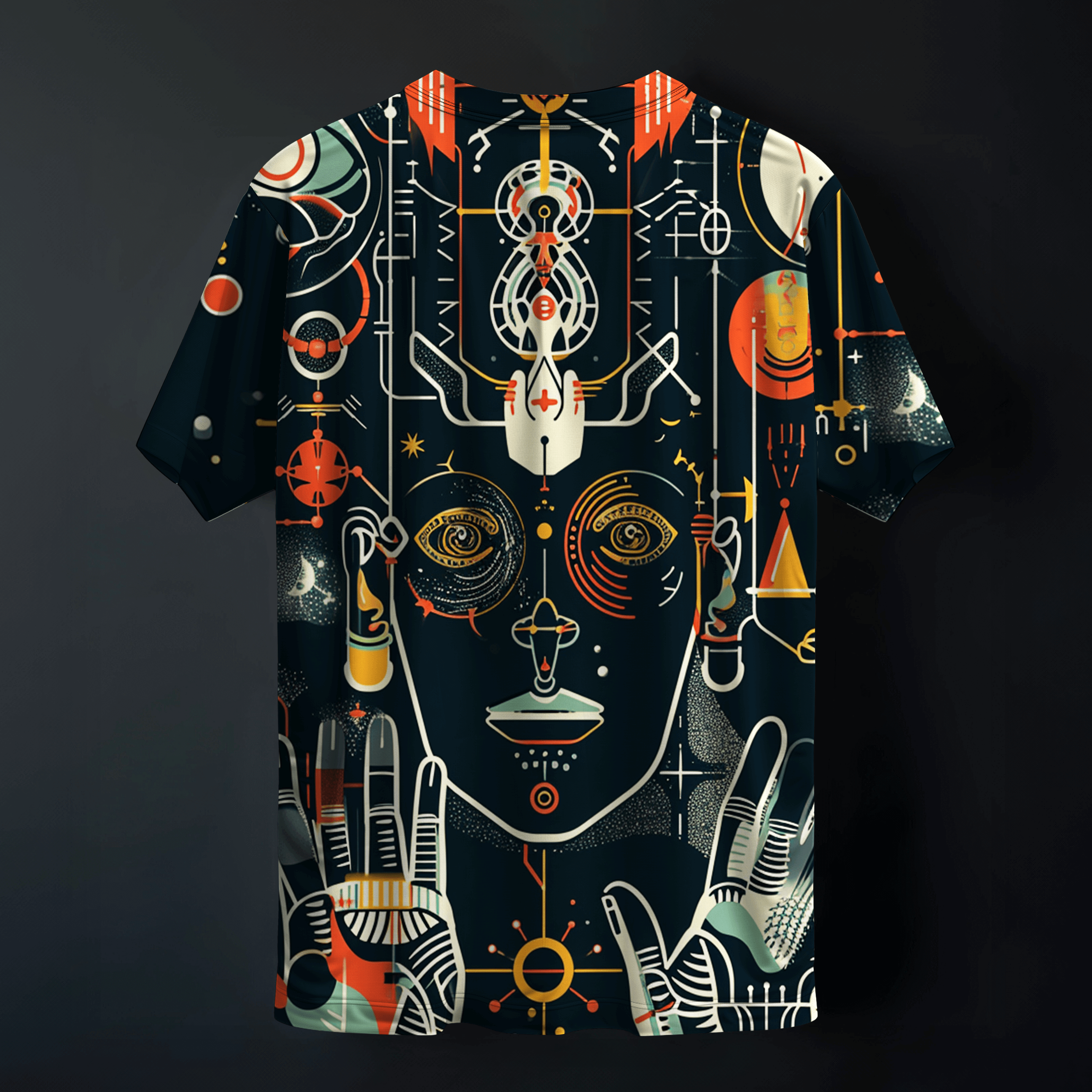 Futuristic Oracle Printed Tee