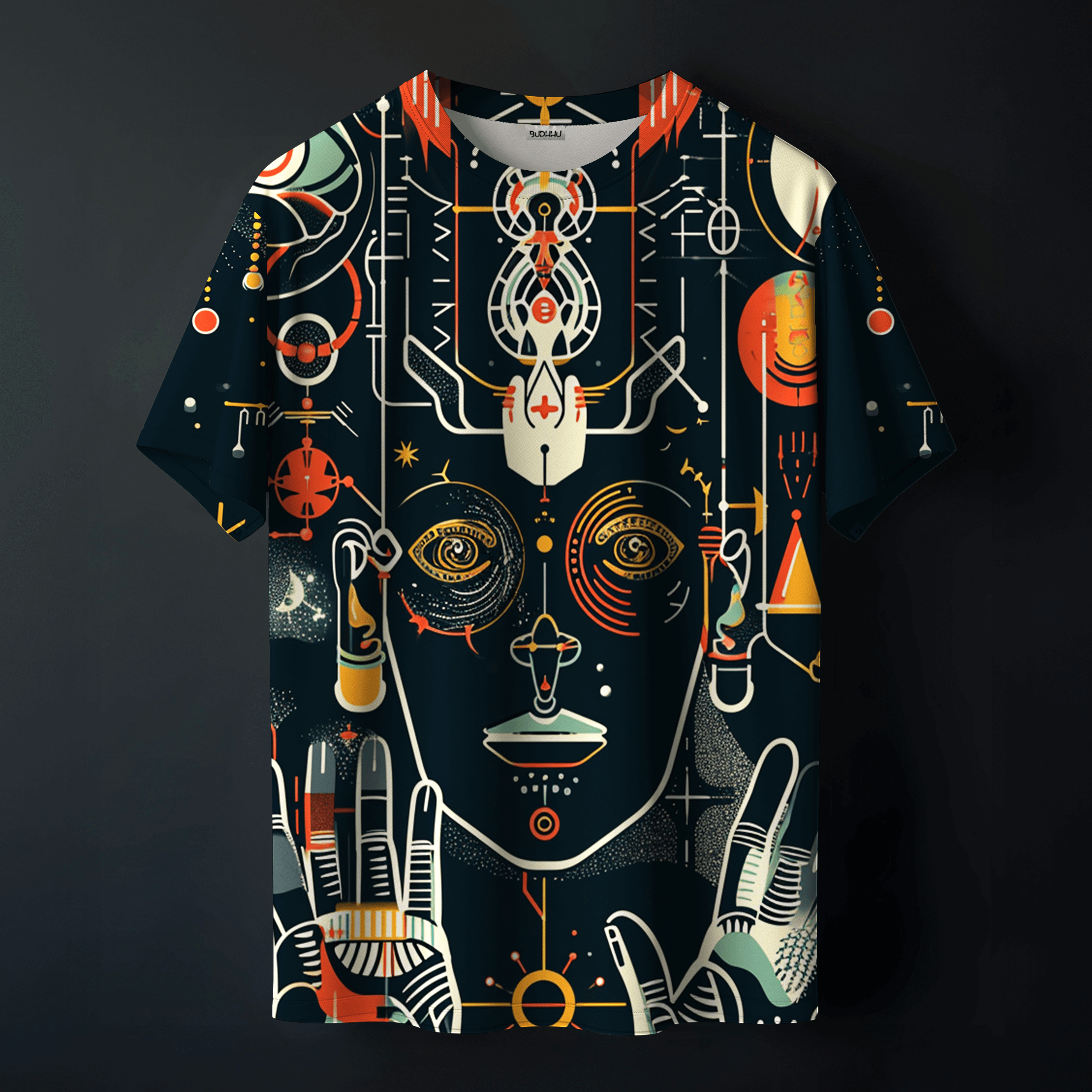 Futuristic Oracle Printed Tee