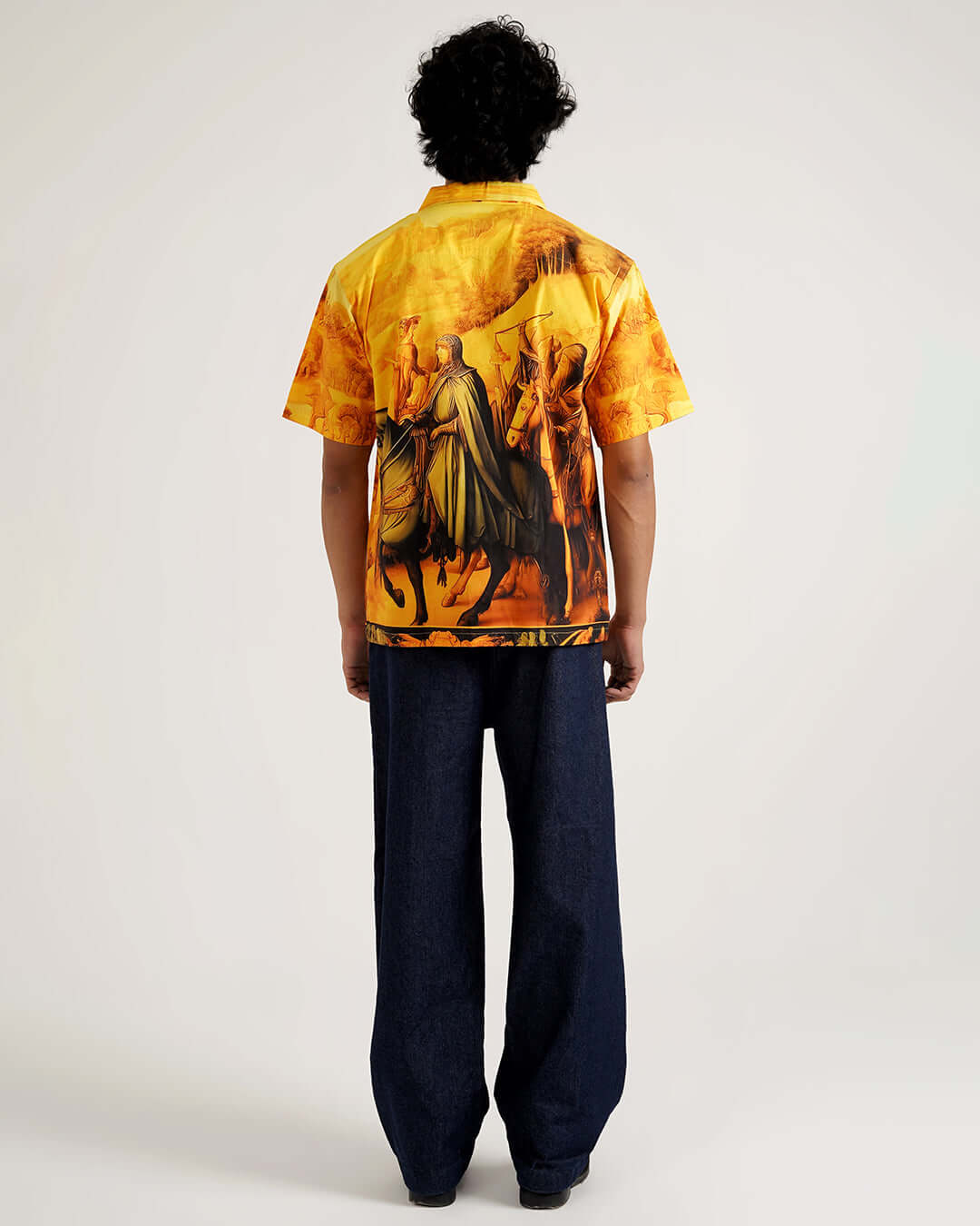 Golden Odyssey Cotton Shirt – Premium Shirt for Men - CLAZZEY