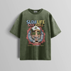 High Time Chill Acid Wash Tee