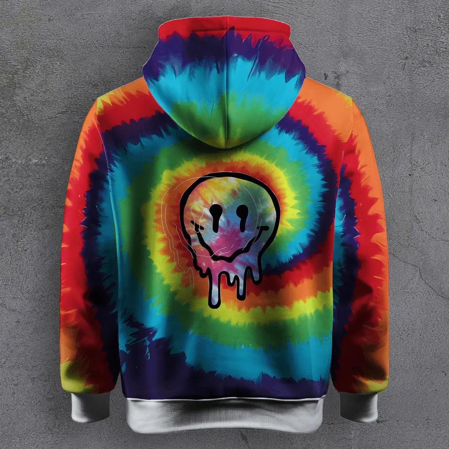 Hippy Drip Printed Hoodie