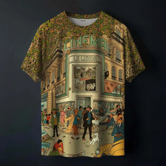 Hustle and Bustle Printed Tee