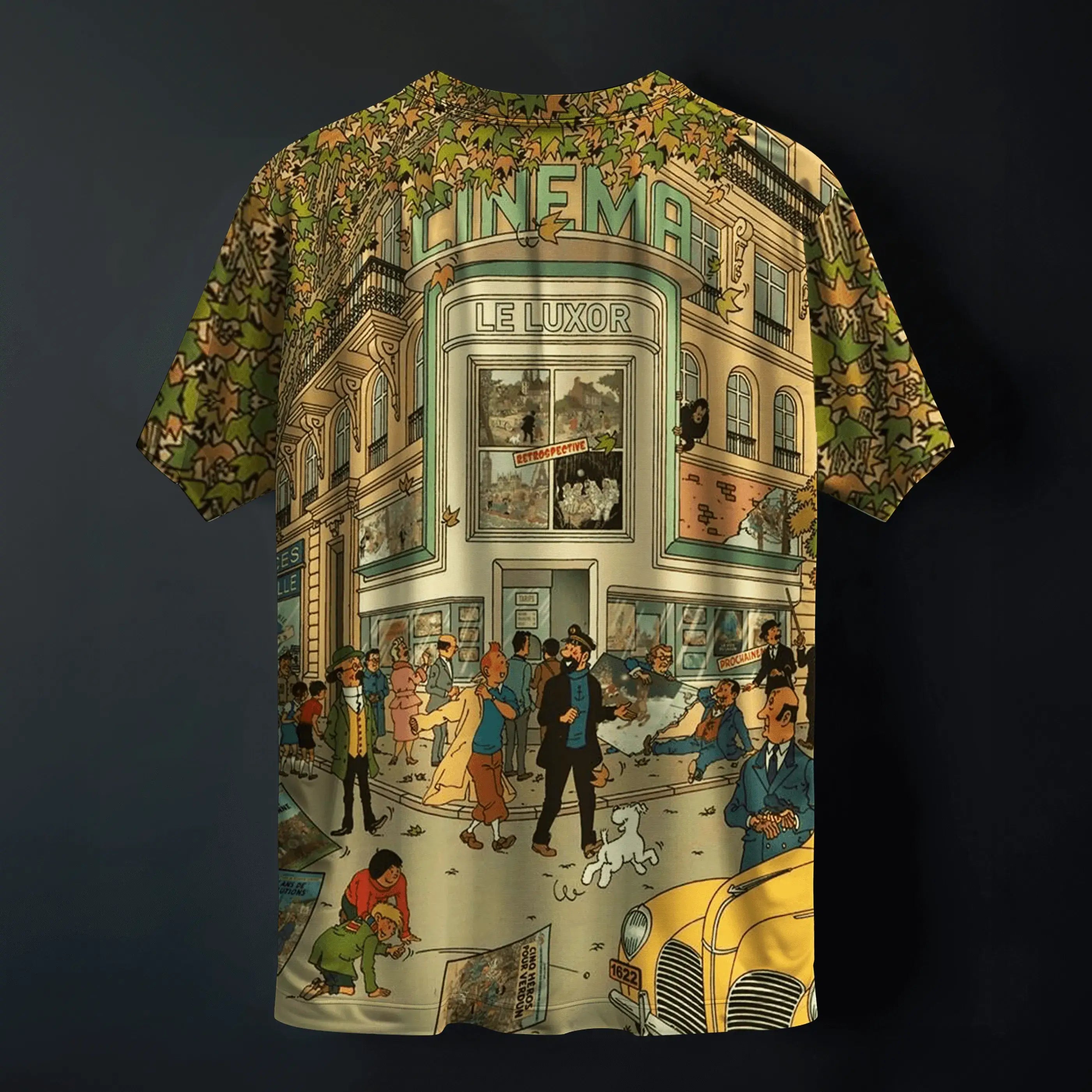 Hustle and Bustle Printed Tee