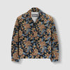 Baroque Bloom Shacket for Elegant Floral Streetwear Layering