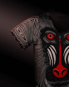 Mask of Wild Oversized Hoodie