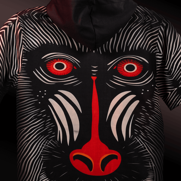 Mask of Wild Oversized Hoodie