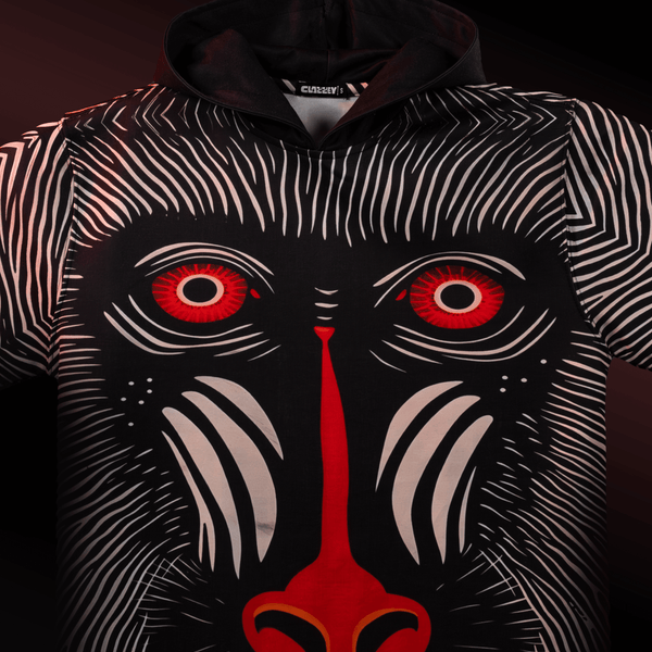 Mask of Wild Oversized Hoodie