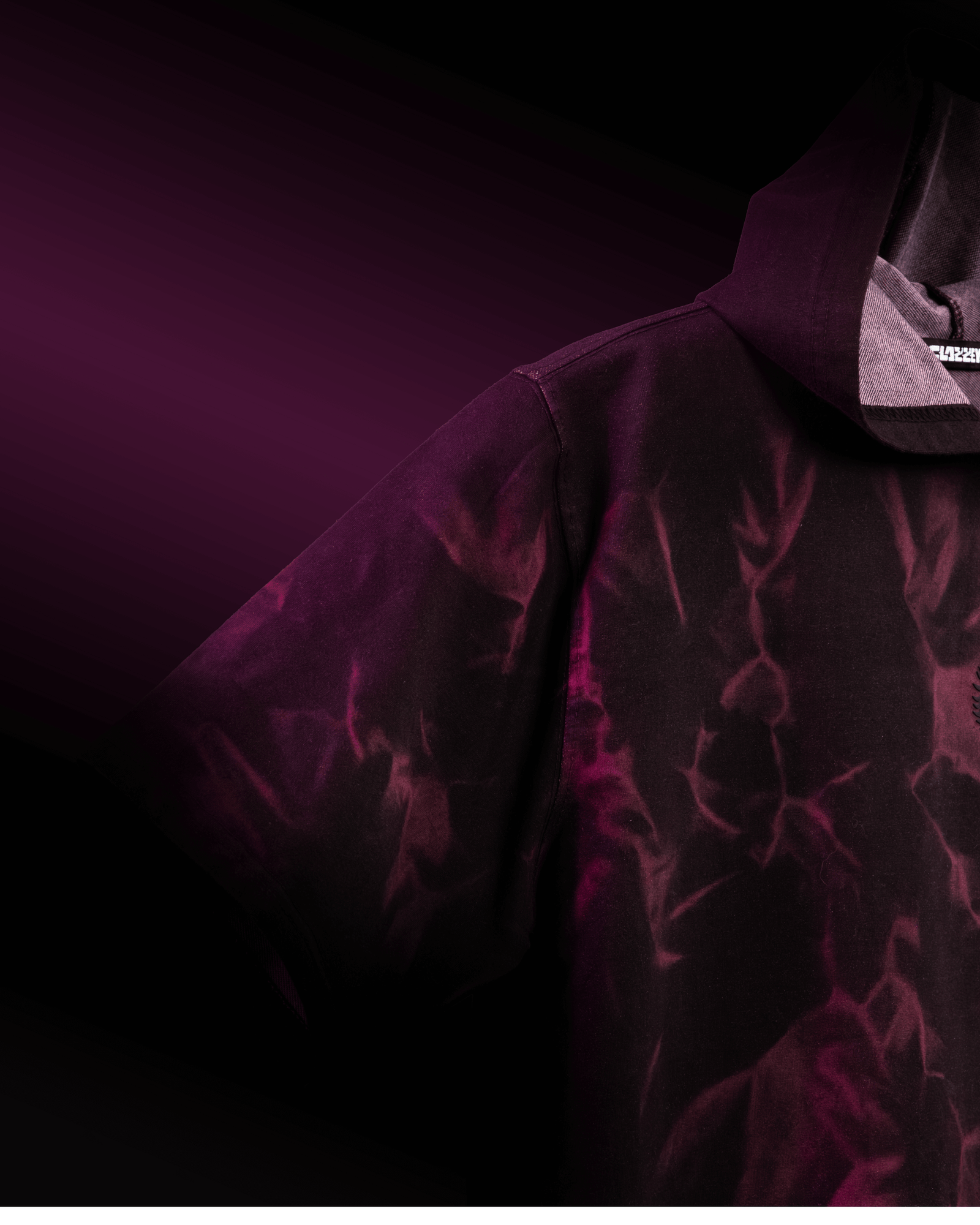 Shadow Mist Oversized Hoodie for Sleek Streetwear Comfort