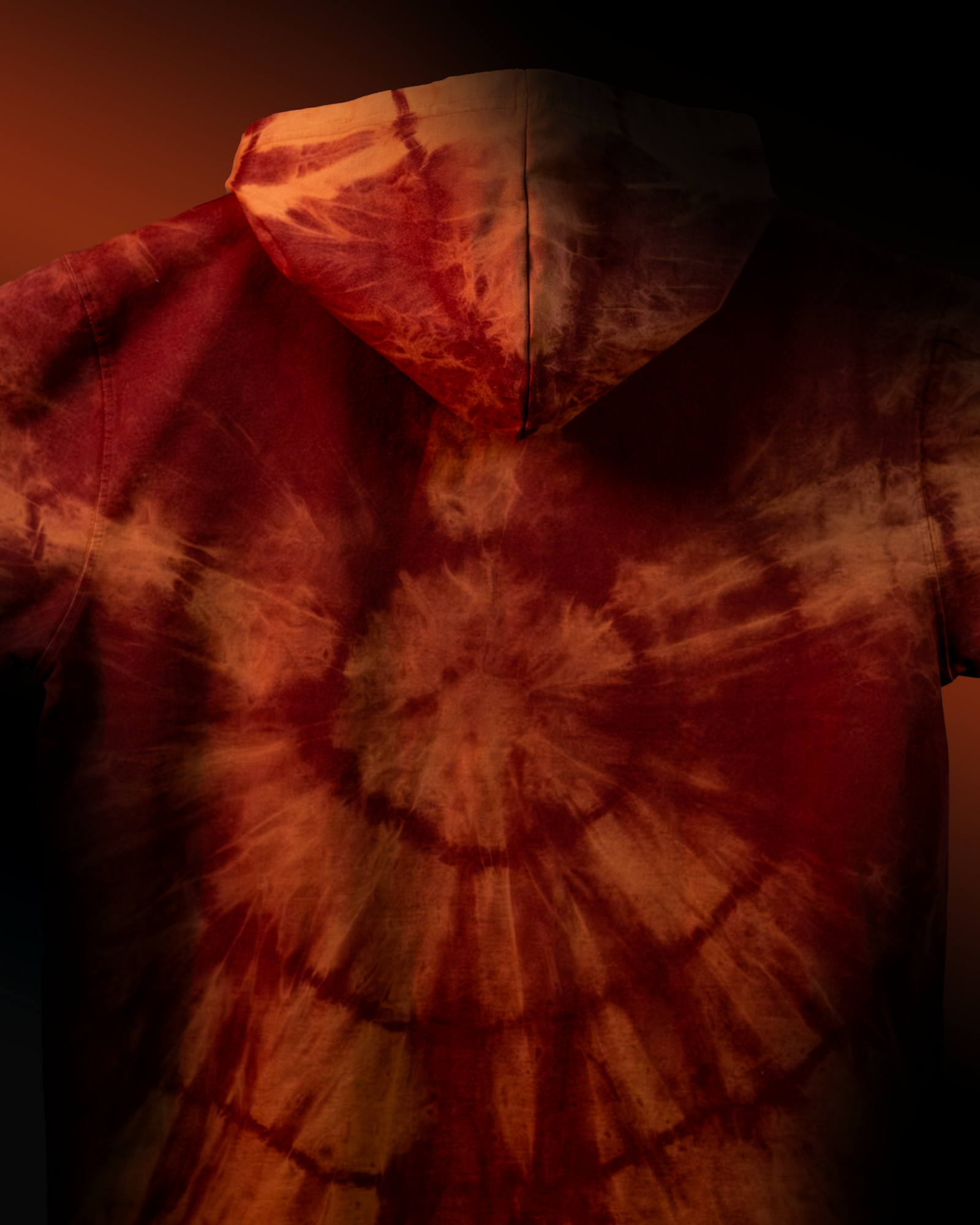 Rust Reign Oversized Hoodie