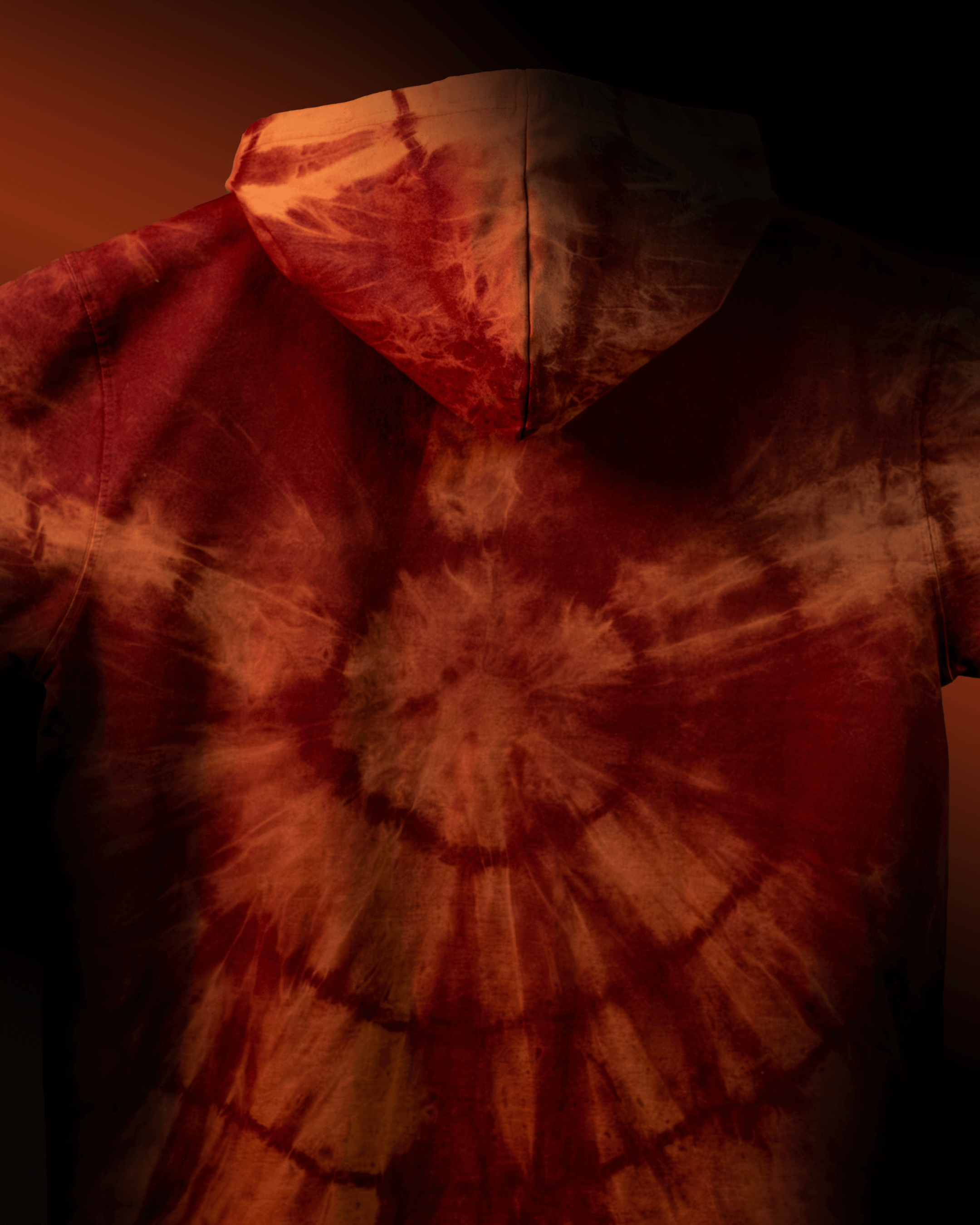 Rust Reign Oversized Hoodie