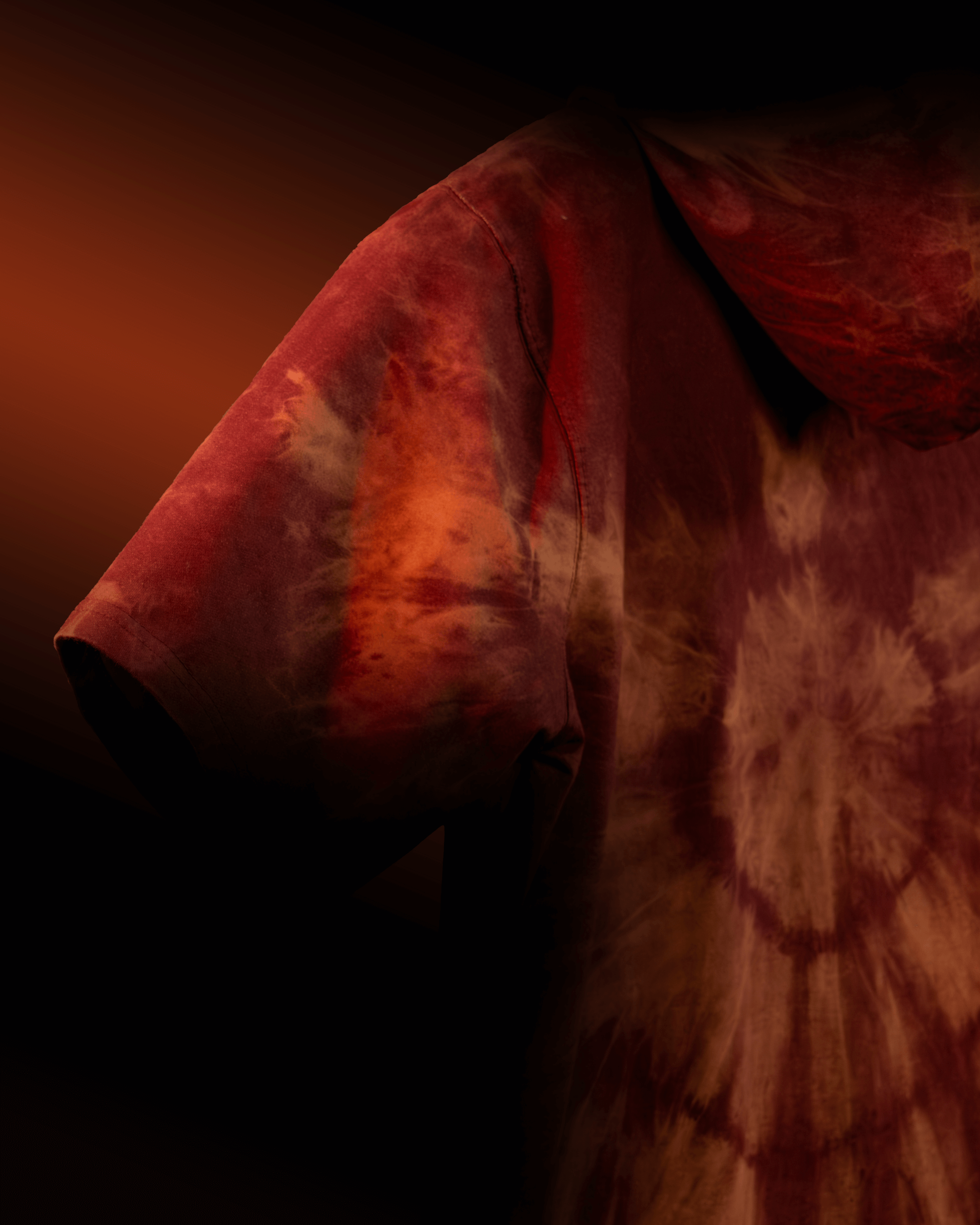 Rust Reign Oversized Hoodie