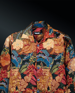 Designer Jacquard Cotton Jacket Overshirt India