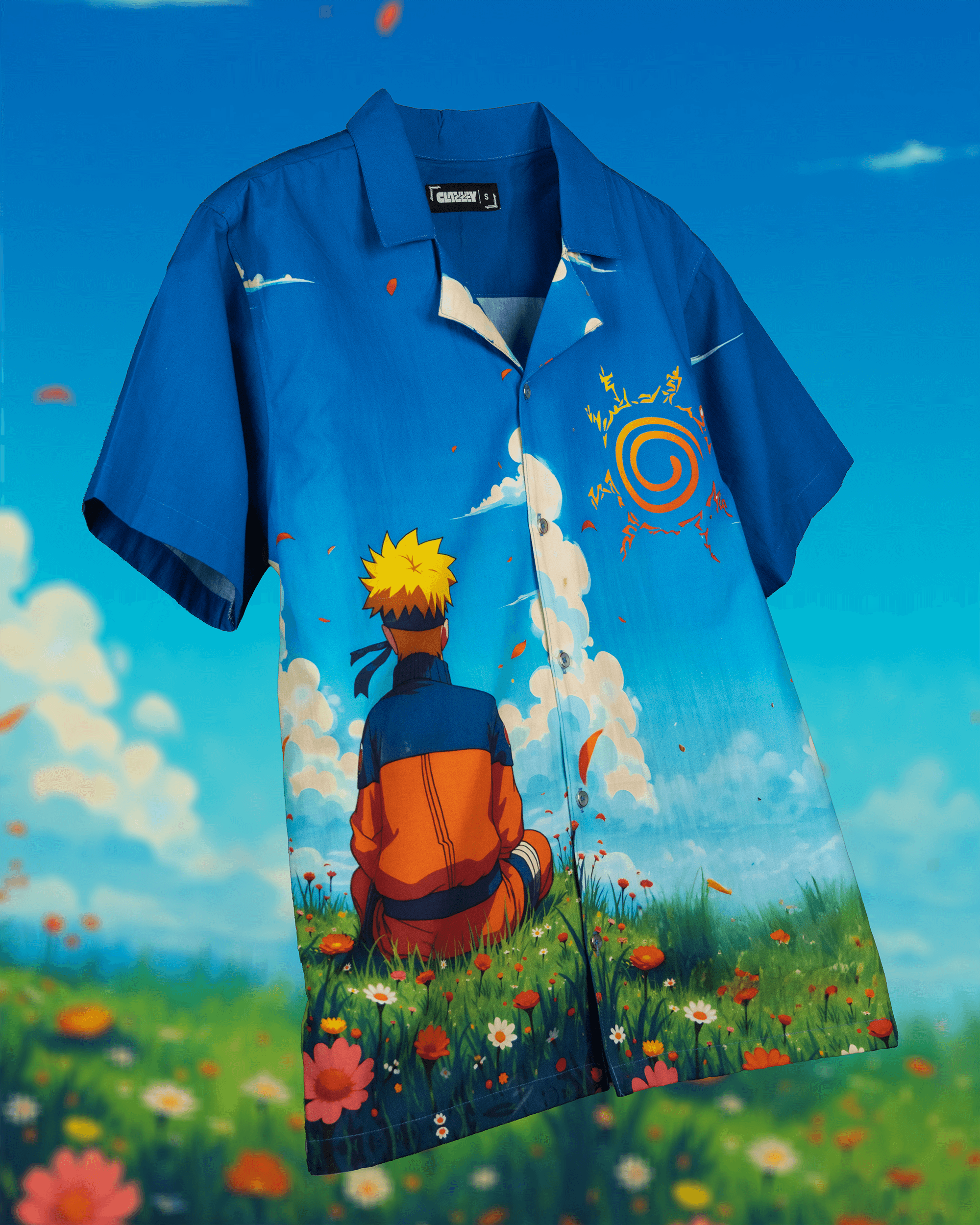 Comfortable cotton anime shirt