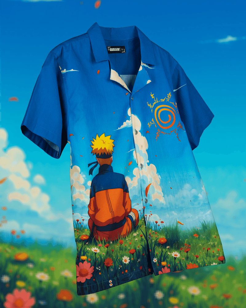 Naruto Stillness Saga Cotton Shirt - Exclusive Anime Fans