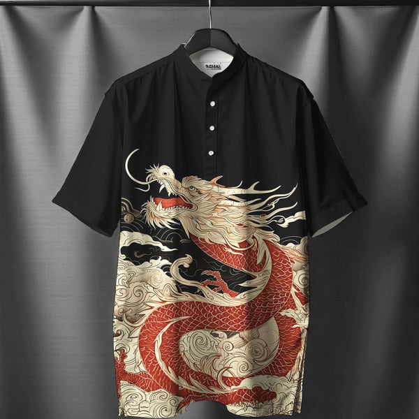 Imperial Dragon Short Kurta