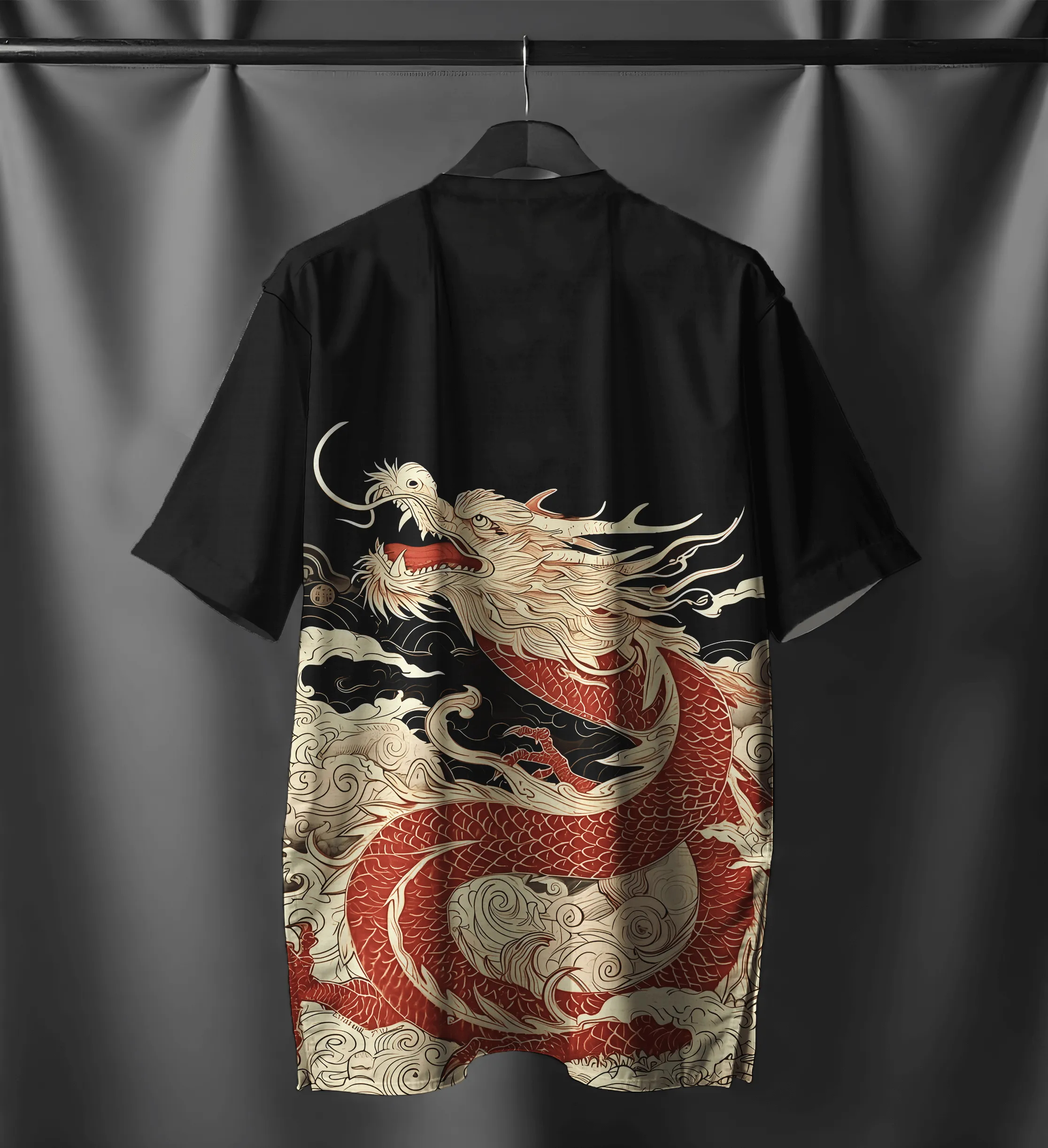 Imperial Dragon Short Kurta
