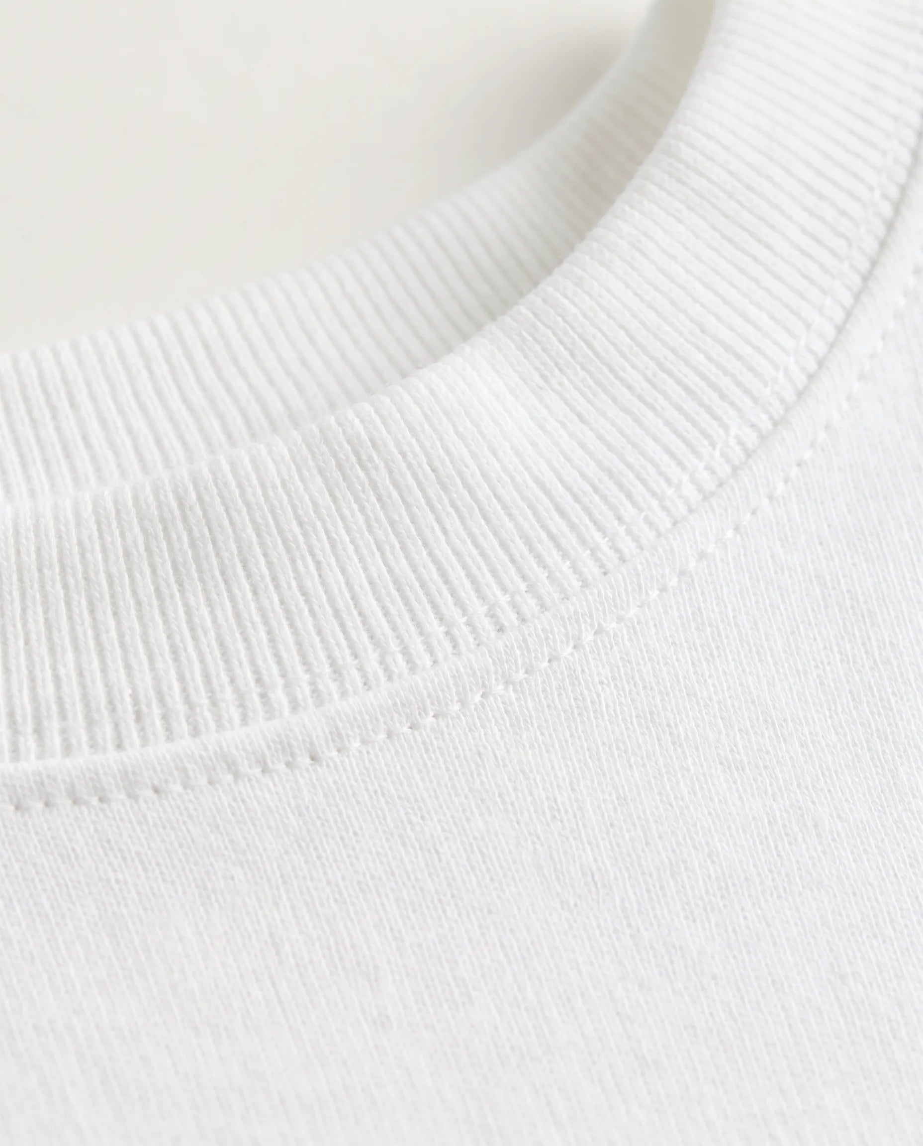 Premium Cotton Relaxed T-Shirt White CLAZZEY