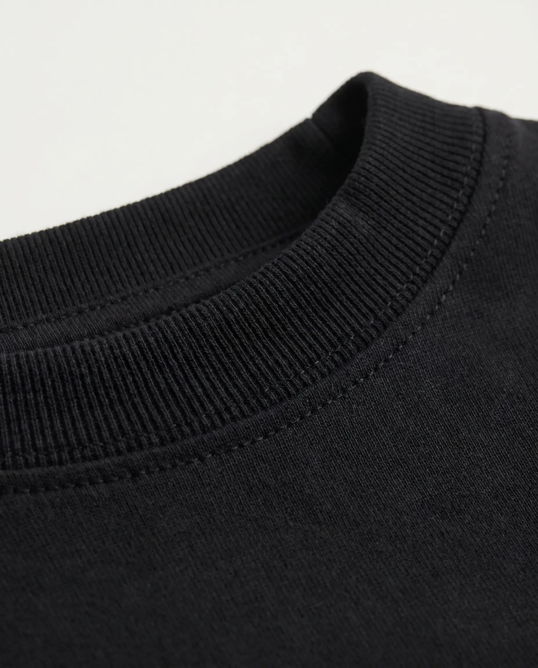 Premium Cotton Relaxed T-Shirt Black CLAZZEY