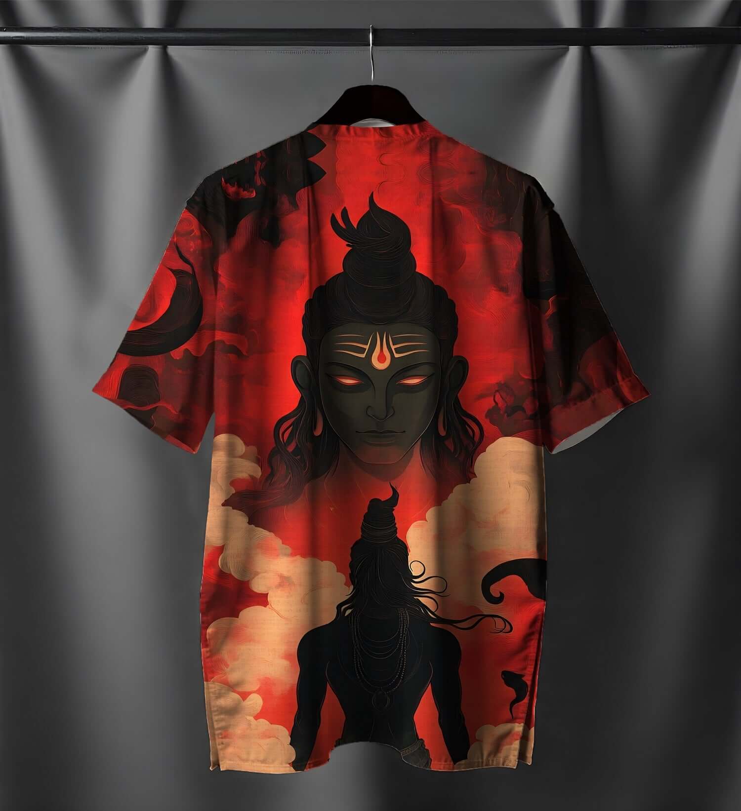 Mahakaal Short Kurta - 100% Cotton