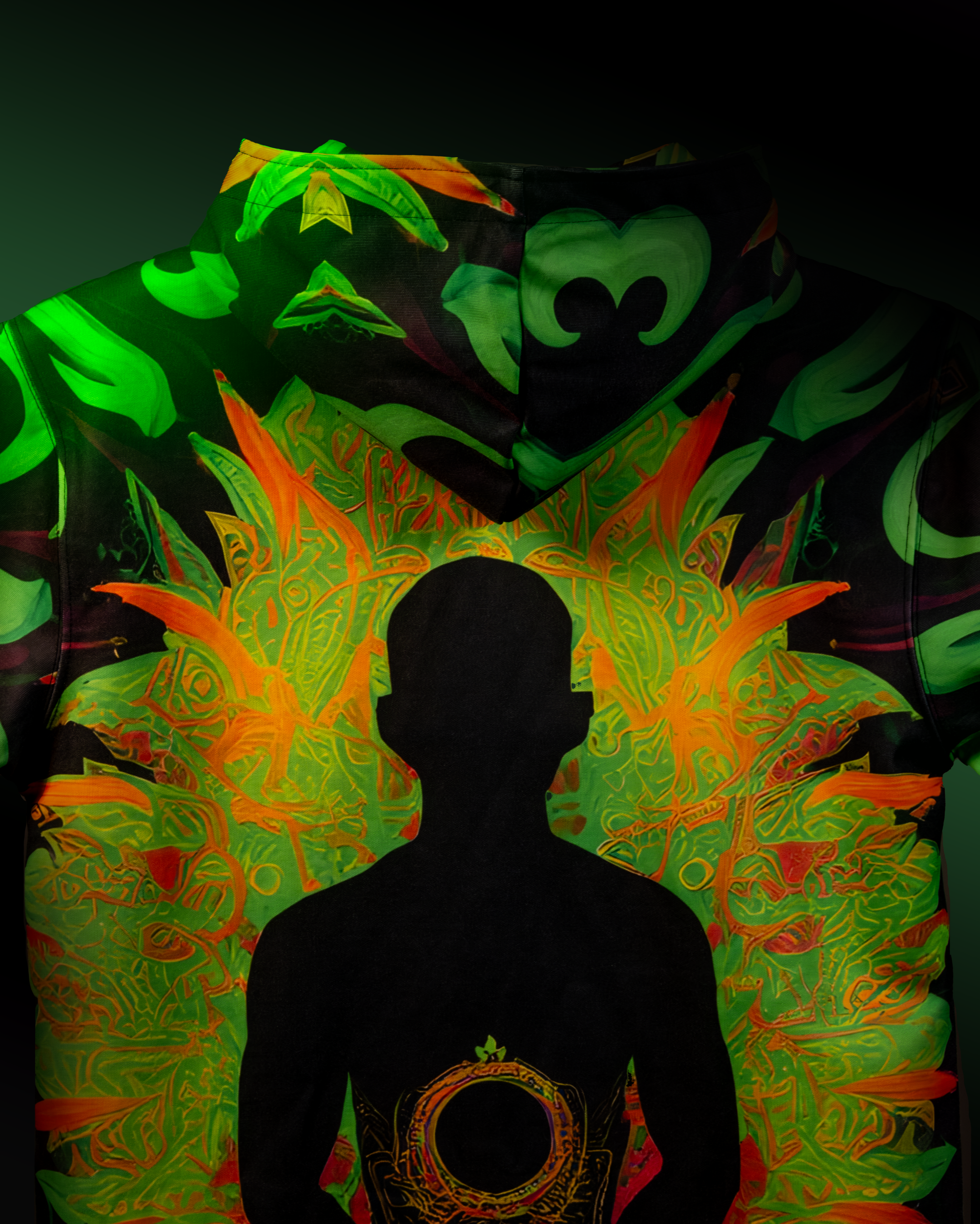 Meditate Mode: ON Oversized Hoodie