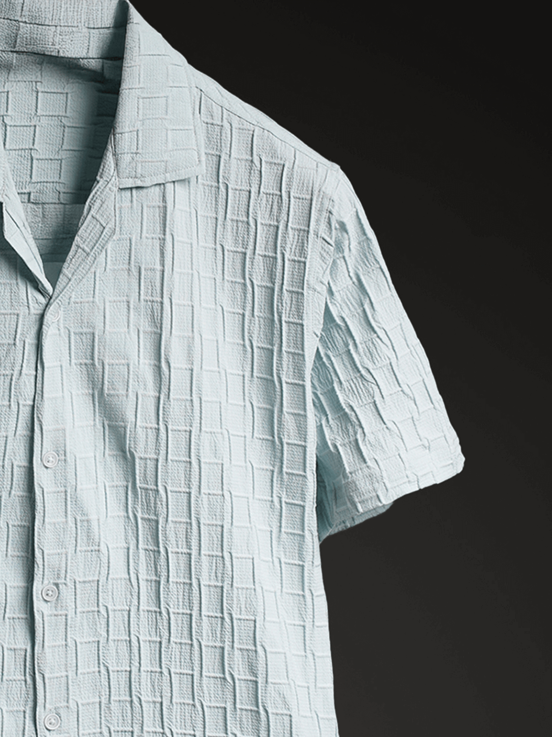 Mint Mist Knitted Shirt