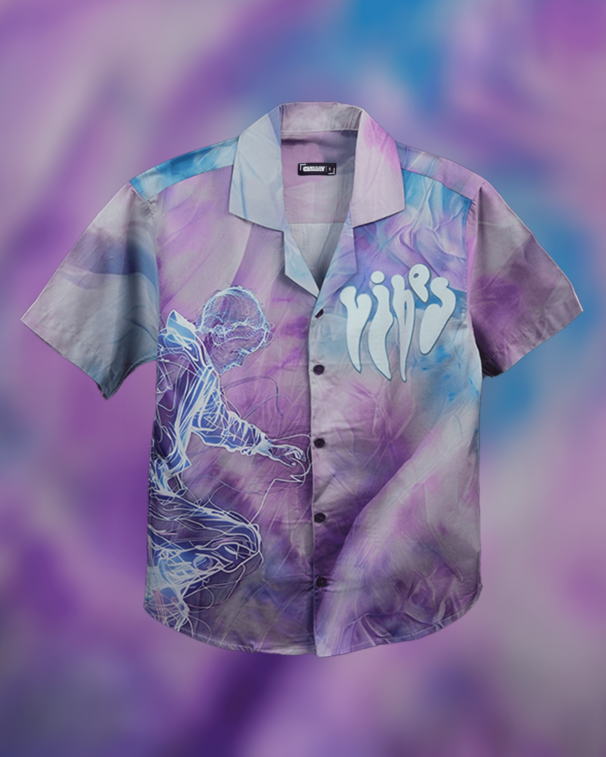 Mystic Vibe Cotton Shirt - CLAZZEY