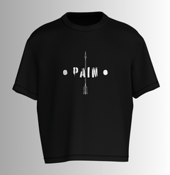 PAIN Cotton Printed Oversize Tee