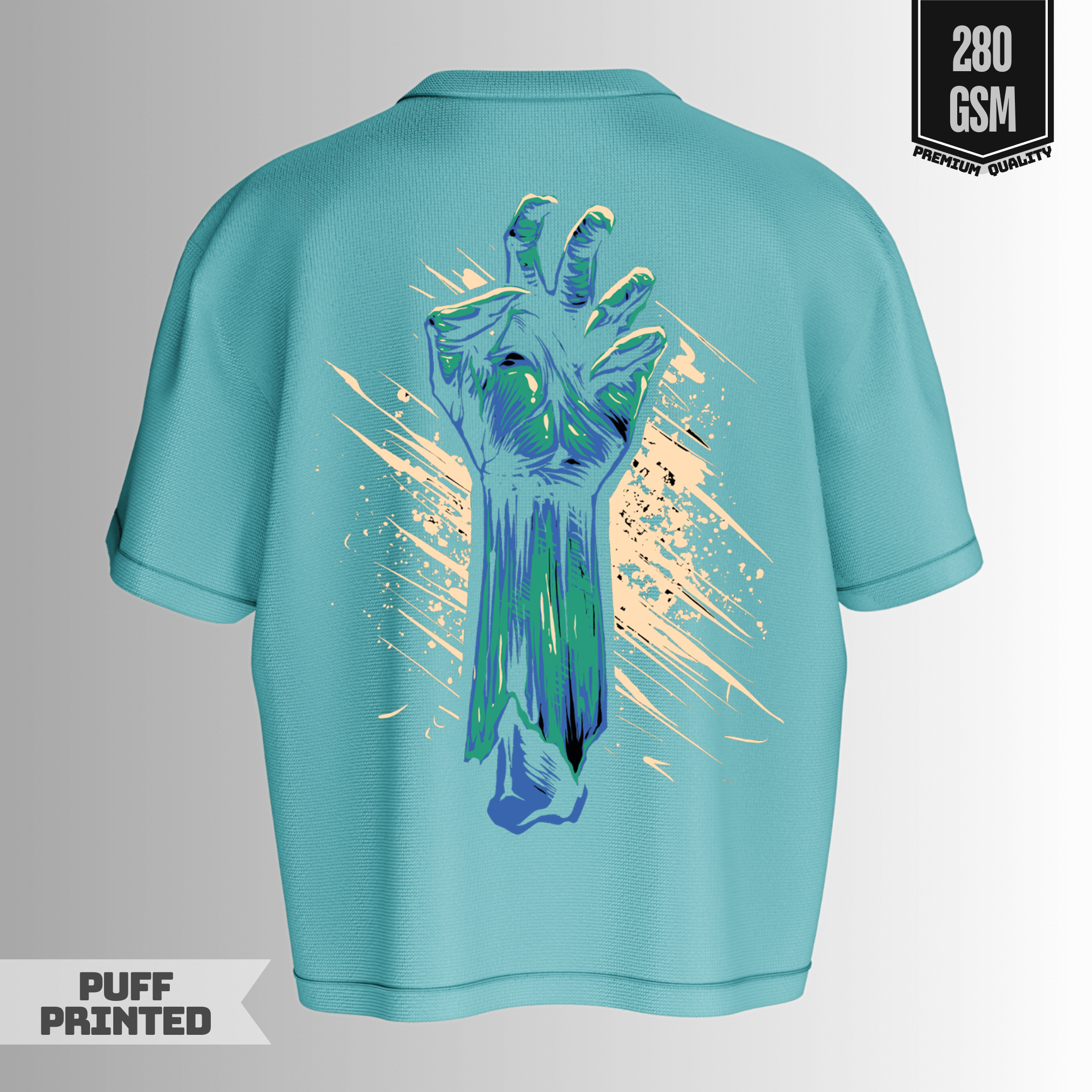 PowerGrip Printed Oversize Tee