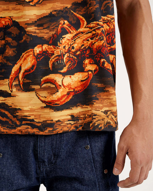 Predator's Printed Tee – Bold Graphic Streetwear T-Shirt