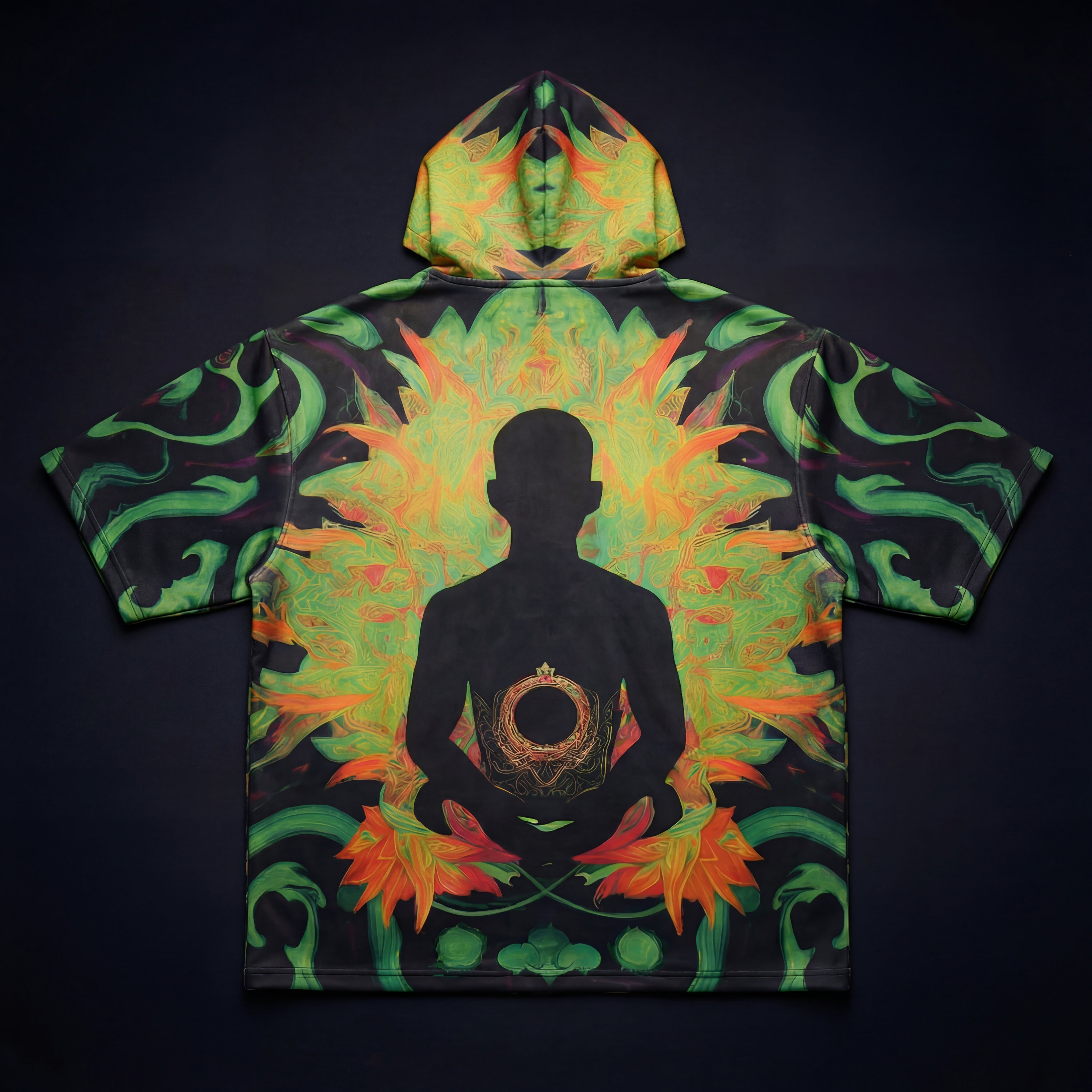 Meditate Mode: ON Oversized Hoodie
