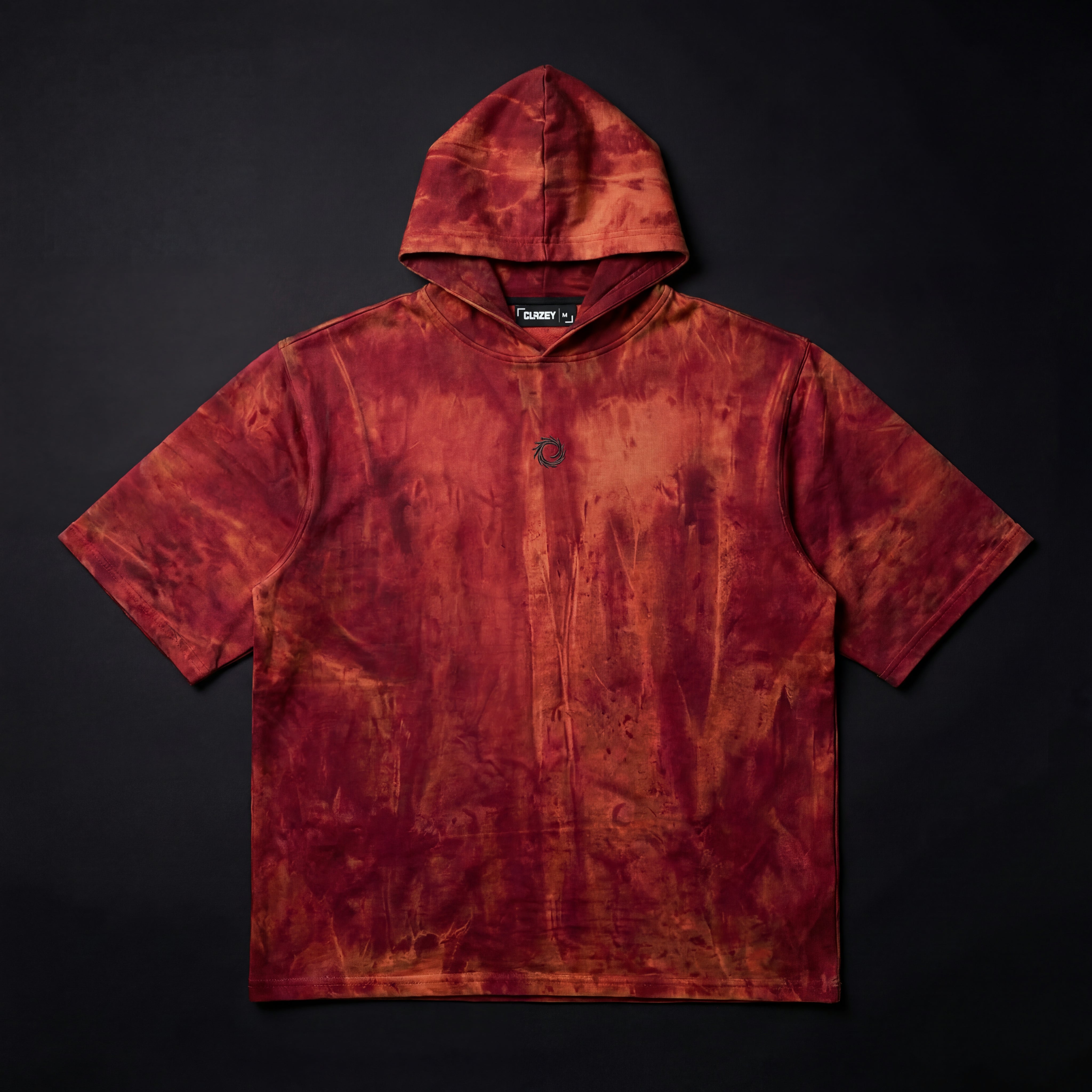 Inferno Veil Oversized Hoodie for Fiery and Bold Streetwear Style